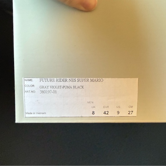 Puma Future Rider NES Super Mario Men’s US 9 EUR 42 - Picture 3 of 11